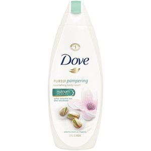 Dove Purely Pampering Body Wash Pistachio Cream with Magnolia, 16.9 Oz / 500 ml